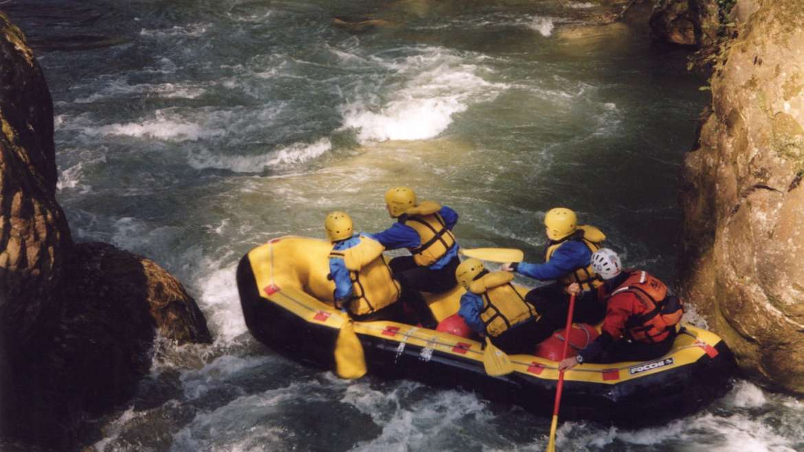 Rafting in Umbria